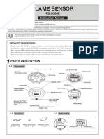 Flame Sensor: Instruction Manual