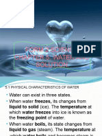 Form 2 Science Chapter 5: Water and Solution