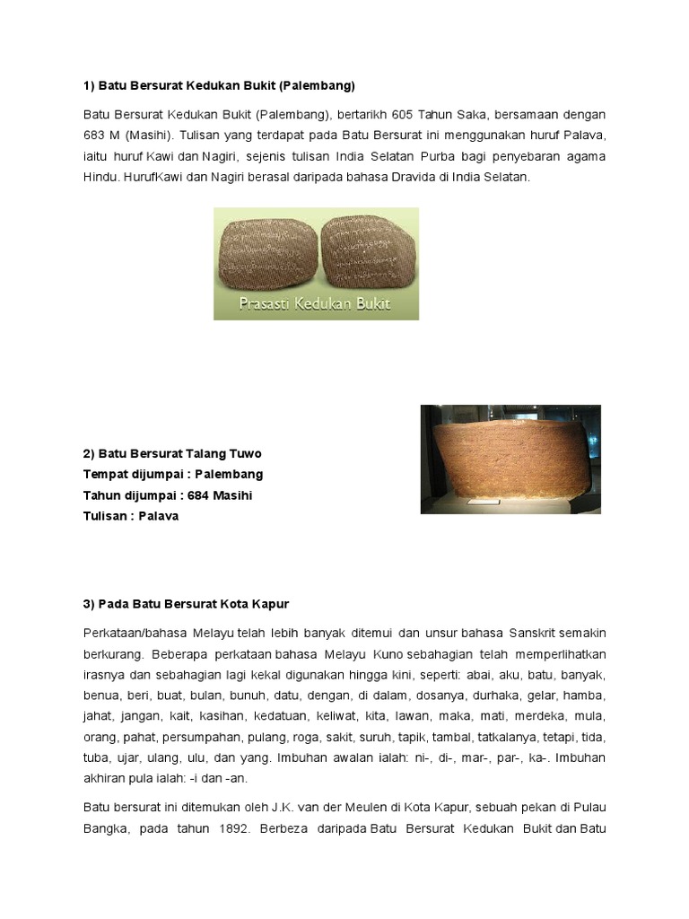 Batu Bersurat Pdf