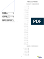 Level 3 - Verbal Answer Key PDF