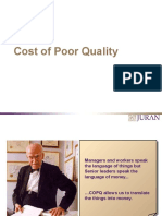 Cost of Poor Quality