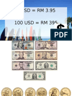 1 Usd RM 3.95 100 Usd RM 395