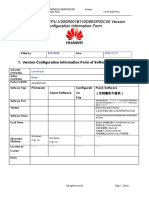 E5573s-607TCPU-V200R001B110D99SP02C00 Version Configuration Information Form