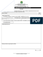 Anexo Iv - Formulário de Recurso para A Prova Escrita: Revalidaçao de Diploma de Médico - 2016