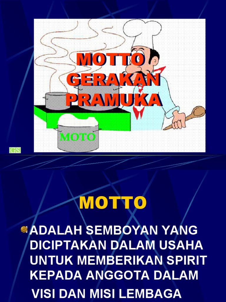 Motto Gerakan Pramuka