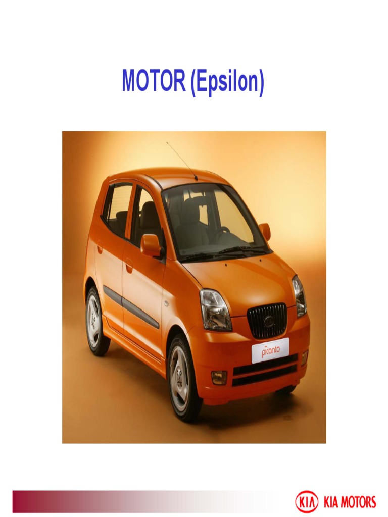 (KIA) Manual de Taller Kia Picanto PDF PDF