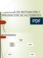 Campaña de Motivación y Prevención de Accidentes