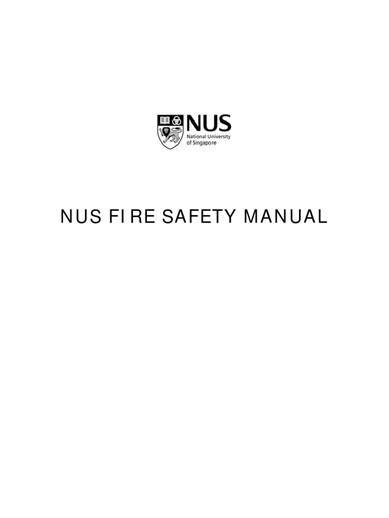 Fire Safety Manual PDF Fire Safety Valve