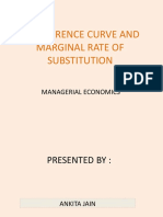 Indifference Curve and Mrs