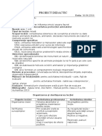 Cls. 6 Proiect Lectie Mixtanecesitatea Protectiei Animalelor