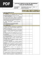 Lista de Verificacion Sart
