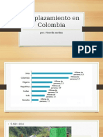 Exposiciones contextualizacion desplazamiento en Colombia