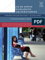 Guia de Apoyo Psicologico Para Universitarios Formacion Integral y Autonomia