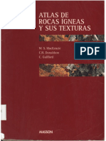 Atlas de Rocas Igneas y Sus Texturas MacKenzie C H Donalson C Guilford PDF