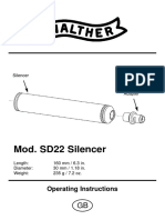 Mod. SD22 Silencer for P22 Pistol