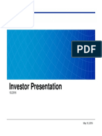 1Q16 Investor Presentation