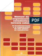 ONU - Manual de Organización Estadística
