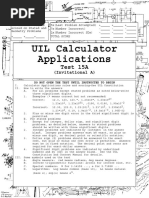 UIL Math Practice Test | PDF | Geometry | Teaching Mathematics