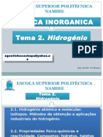 TEMA 2. Hidrogenio