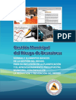 Gestión Municipal del Riesgo de Desastres