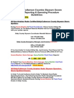 2010 Eddy County Severe Weather Event Operational Procedure Guidelines