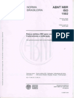 NBR ISO 1502:2004