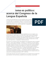 Daniel Mecca - Todo Idioma Es Politico - Acerca Del Congreso de La Lengua Española
