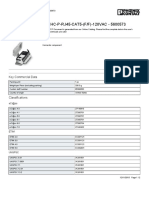 Connector Component - HC-P-RJ45-CAT5 - (F/F) - 120VAC - 5600573: Key Commercial Data