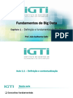 Aula Capítulo 1 - Definição e Fundamentos Do Big Data