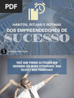 HÁBITOS, RITUAIS E ROTINAS SUCESSO