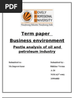 Download Pestle analysis of oil and petroleum industry by shikhar_verma SN31803171 doc pdf