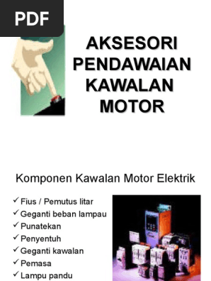 Aksesori Kawalan Motor Pdf