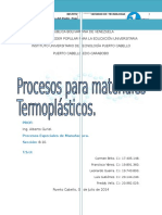 Trabajo de Procesos Termoplasticos