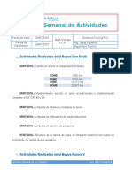 Informe Semanal de Actividades#9