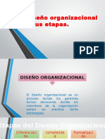 Diseño Organizacional y Sus Etapas