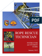 Rope Rescue Technician: Instructor and Student Guide January 2015