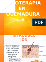 Fisioterapia en Quemaduras