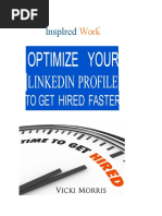 Optimize Your Linkedin Profile Tp Get Hired Faster