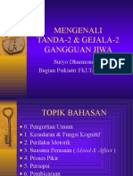 11. Gambaran Dan Gejala Klinis Gangguan Jiwa