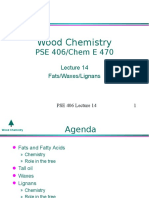Wood Chemistry: PSE 406/chem E 470