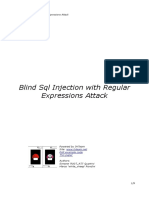 Blind Sql Injection