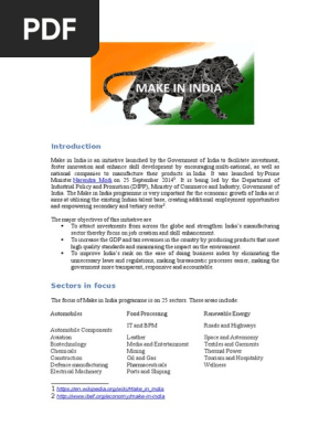 Make in India