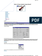Quick Guide To Beam Analysis Using Strand7