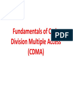Fundamentals of Code Fundamentals of Code Division Multiple Access Division Multiple Access (CDMA) (C)