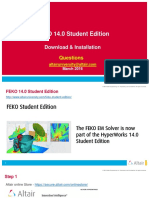 FEKO 14 Student Edition 2016