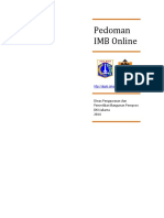 Panduan Pengguna IMB Online PDF