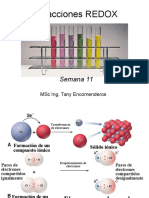 Reacciones REDOX: Transferencia de electrones y formación de compuestos