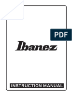 Ibanez Manual Instrucciones