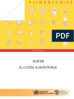 Codex Alimentario