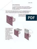 Orthographic Projection and Sectioning